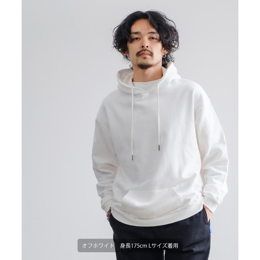 パーカー メンズ 5色展開 ビッグ スウェット 無地 裏毛 パイル ビッグ