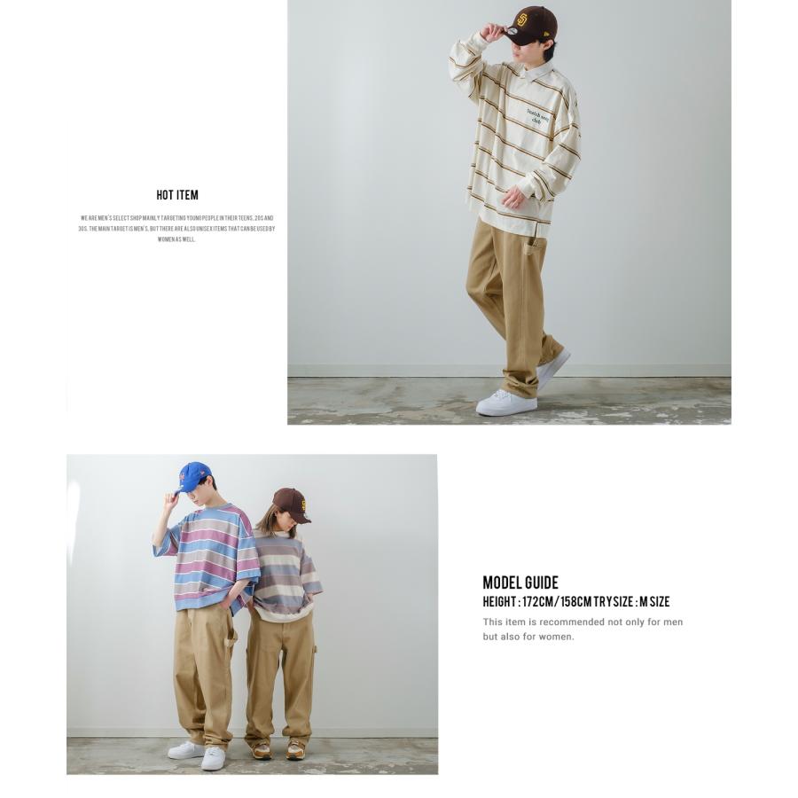 カツラギ ワイド ペインターパンツ メンズ イージーパンツ ワイドパンツ ワークパンツ バギーパンツ ゆったり 大きい ストリート スケボー アメカジ カジュアル | improves | 18