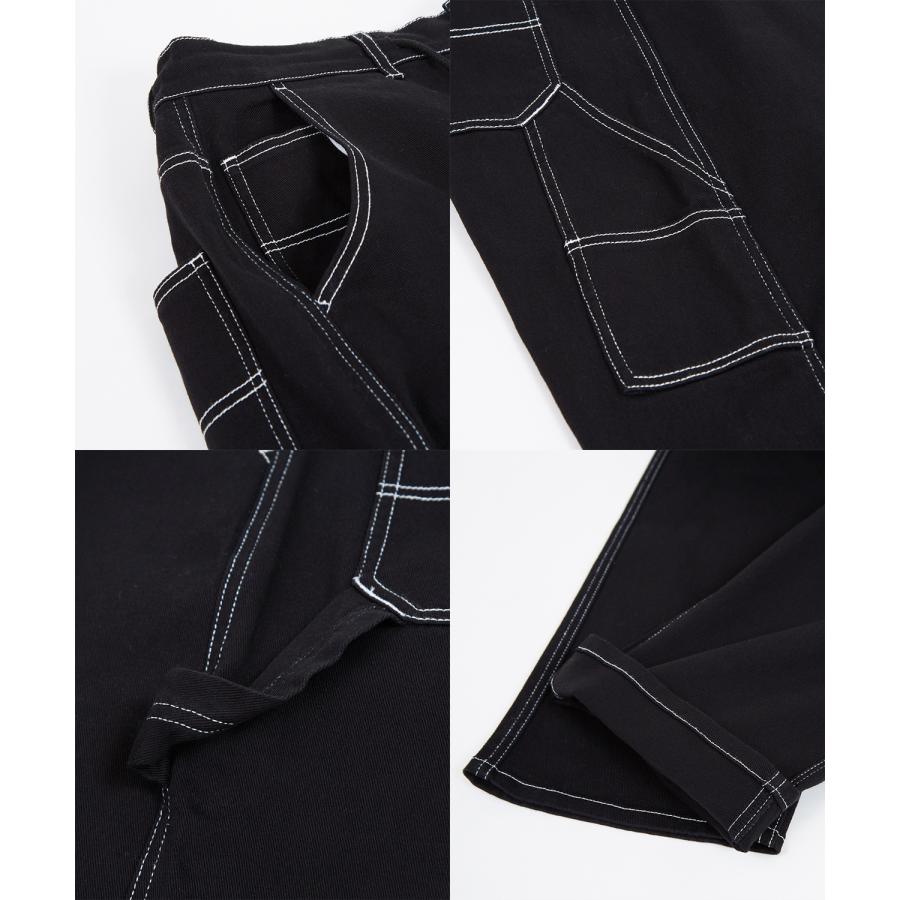 カツラギ ワイド ペインターパンツ メンズ イージーパンツ ワイドパンツ ワークパンツ バギーパンツ ゆったり 大きい ストリート スケボー アメカジ カジュアル | improves | 21