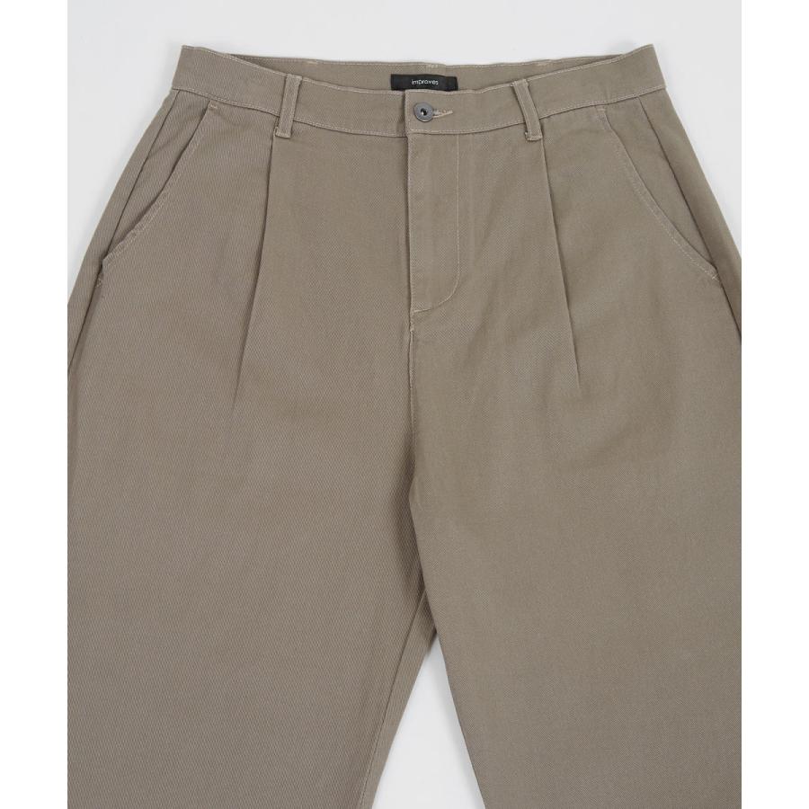 カツラギ ワイド タックパンツ メンズ レディース スラックス ワイドパンツ ワークパンツ バギーパンツ ゆったり 大きい ストリート スケボー アメカジ | improves | 17