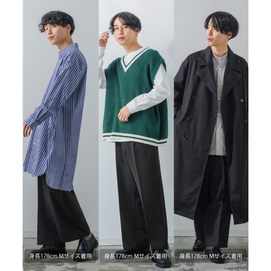 improves スラックス メンズ ワイドパンツ ストレッチ ワイド improves スラックス メンズ ワイドパンツ ストレッチ ワイド