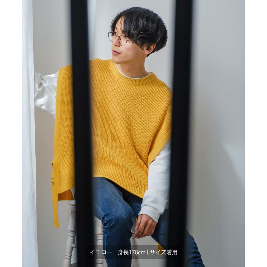 improves サイドセパレート ニットベスト メンズ ハイバルキー improves サイドセパレート ニットベスト メンズ ハイバルキー