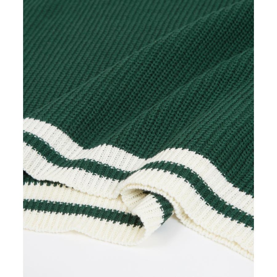 チルデン ニットベスト メンズ ハイバルキー 片畦 テニスニット クリケットニット あぜ編み ゆったり オーバーサイズ 大きめ きれいめカジュアル トラッド | improves | 22