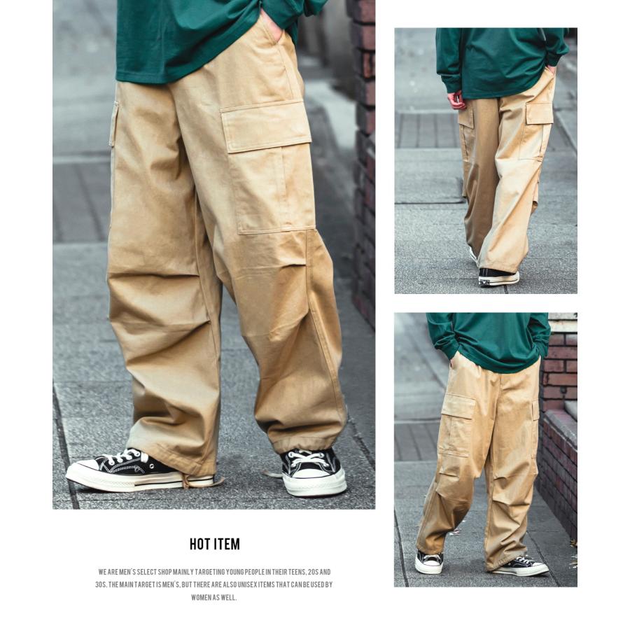 improves（インプローブス） カーゴパンツ メンズ ワイド 極太