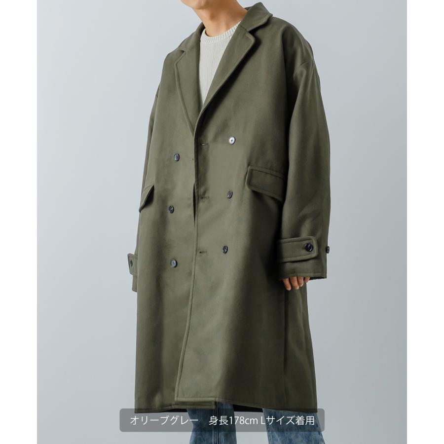 improves（インプローブス） チェスターコート メンズ メルトン ロング