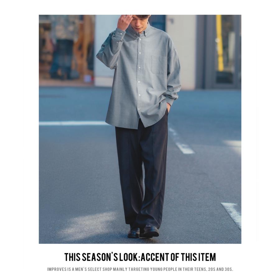 オーバーサイズ ブルー ボタン付きシャツ 楽天市場】＼本日ポイント10倍♪／ バックボタン オーバーサイズ