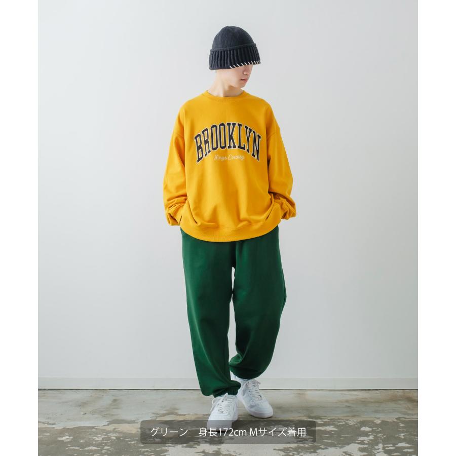 スウェットパンツ メンズ 13.4オンス ヘビーウエイト 裏毛 ジョガーパンツ スエット オーバーサイズ シンプル 古着MIX スポーティー アスレジャー ストリート | improves | 21