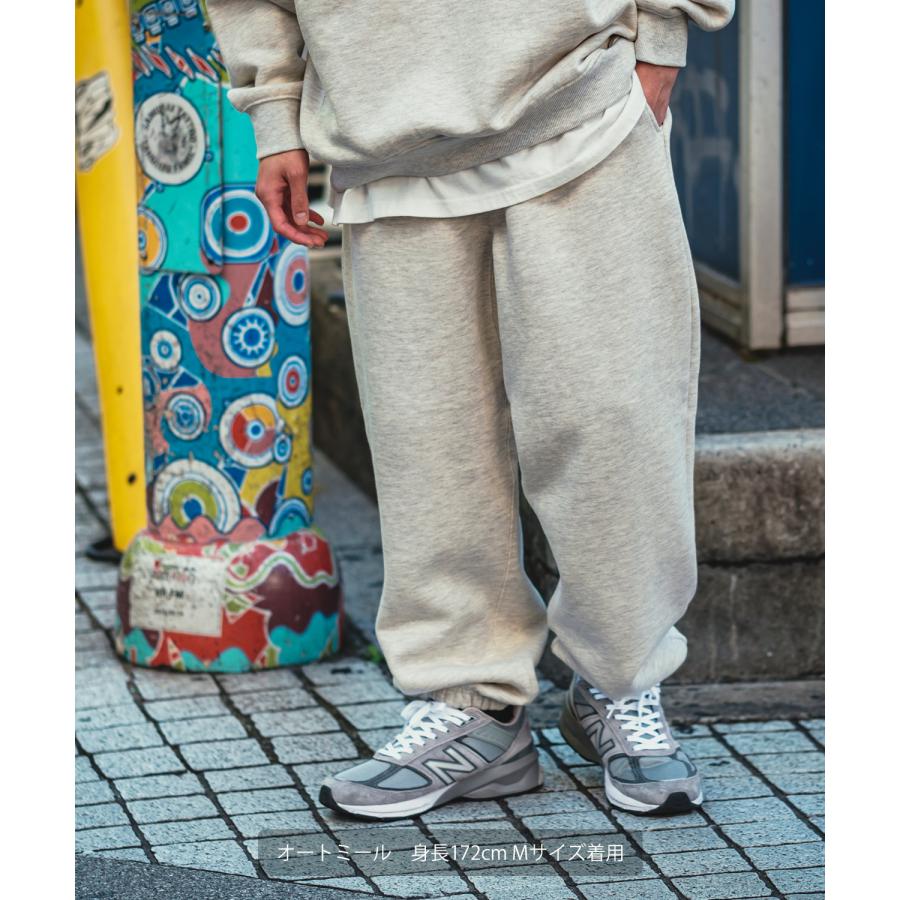 スウェットパンツ メンズ 13.4オンス ヘビーウエイト 裏毛 ジョガーパンツ スエット オーバーサイズ シンプル 古着MIX スポーティー アスレジャー ストリート | improves | 05