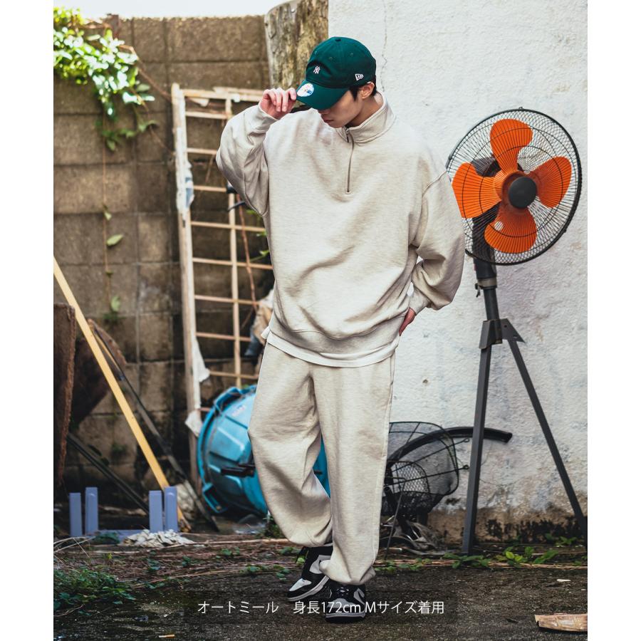 スウェットパンツ メンズ 13.4オンス ヘビーウエイト 裏毛 ジョガーパンツ スエット オーバーサイズ シンプル 古着MIX スポーティー アスレジャー ストリート | improves | 06