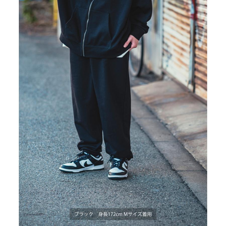 スウェットパンツ メンズ 13.4オンス ヘビーウエイト 裏毛 ジョガーパンツ スエット オーバーサイズ シンプル 古着MIX スポーティー アスレジャー ストリート | improves | 09