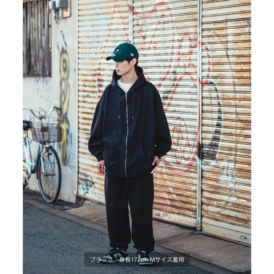 スウェットパンツ メンズ 13.4オンス ヘビーウエイト 裏毛 ジョガーパンツ スエット オーバーサイズ シンプル 古着MIX スポーティー アスレジャー ストリート | improves | 10