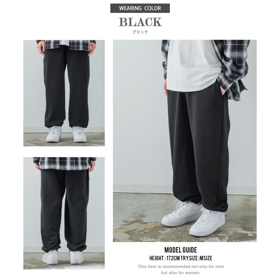スウェットパンツ メンズ 13.4オンス ヘビーウエイト 裏毛 ジョガーパンツ スエット オーバーサイズ シンプル 古着MIX スポーティー アスレジャー ストリート | improves | 11