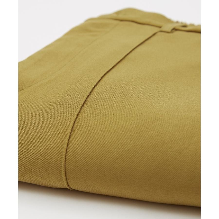 スラックス メンズ スーツ生地 フレアパンツ ピンタック  センタープレス イージーパンツ スリムフィット キレイめ カジュアル モード 韓国ファッション | improves | 24