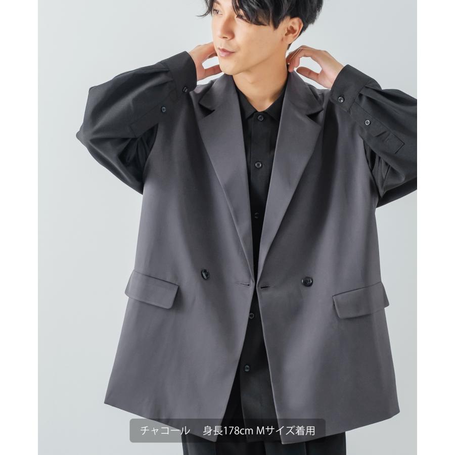 improves ジレベスト メンズ スーツ生地 ノッチドラペル 襟付き