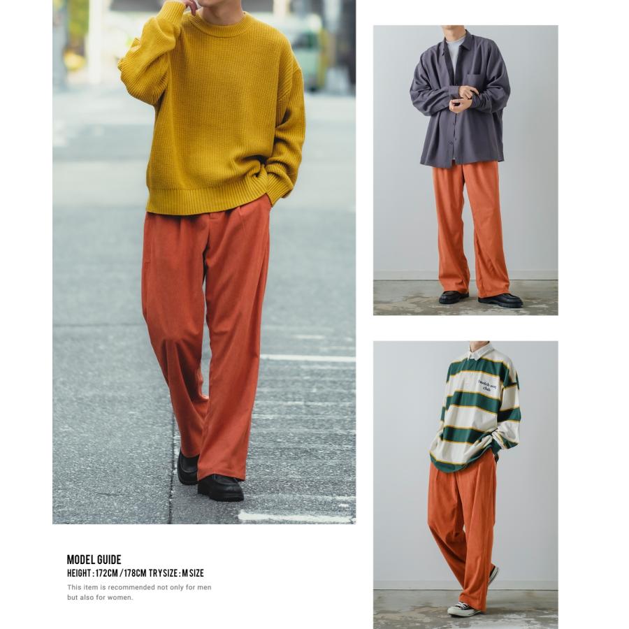 improves ワイドパンツ メンズ コーデュロイ ワイドスラックス improves ワイドパンツ メンズ コーデュロイ ワイドスラックス