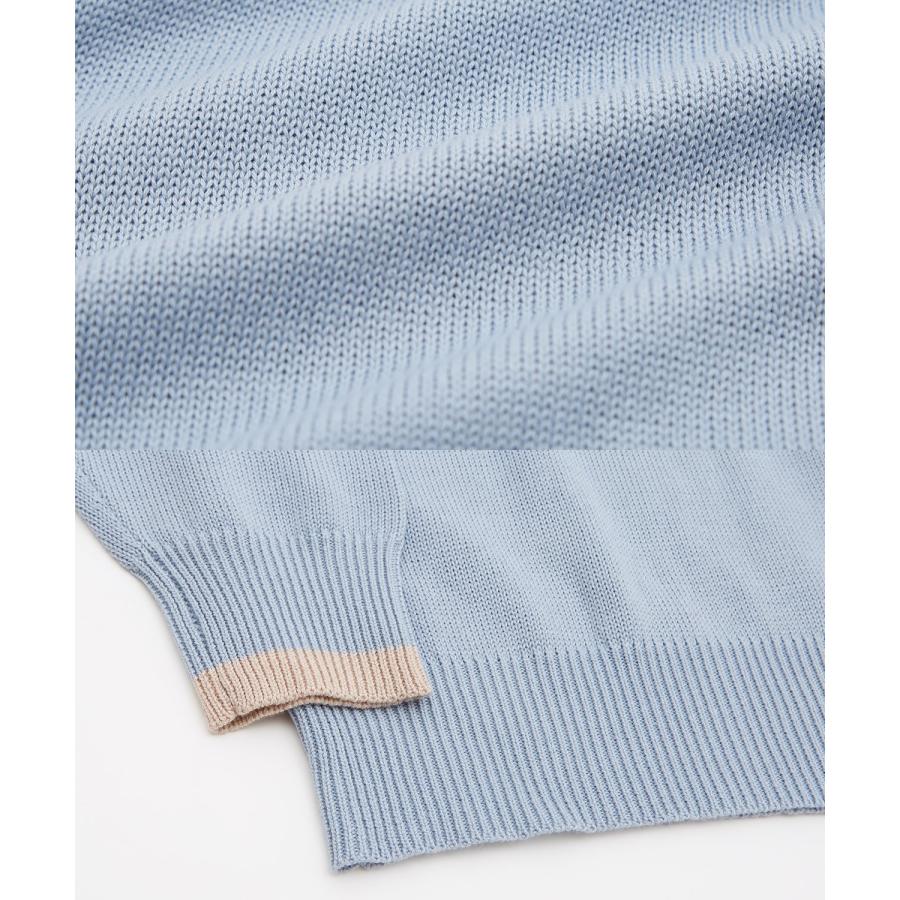 ニットセーター メンズ NULL ヌル ライン ニットソー ニュアンスカラー オーバーサイズ 大きめ アメカジ カジュアル ストリート 韓国 | improves | 22