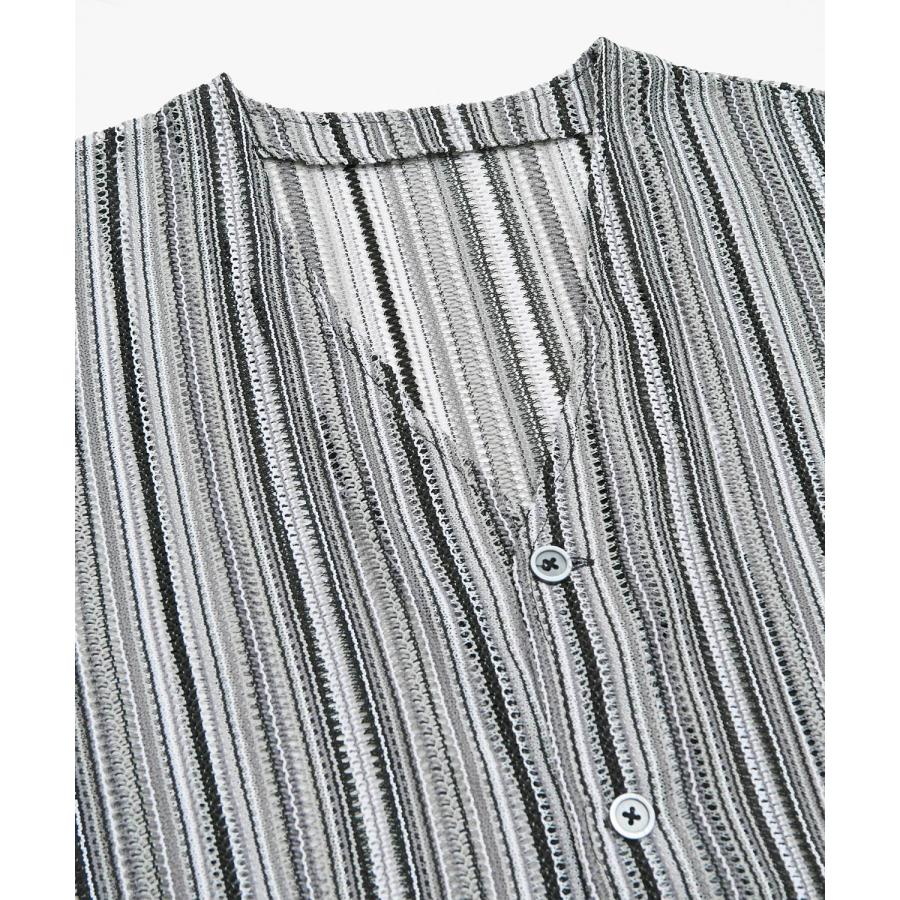 カーディガン メンズ Vネック ニット オーバーサイズ ビッグシルエット 大きいサイズ ゆったり シンプル ベーシック ユニセックス 古着MIX カジュアル | improves | 20