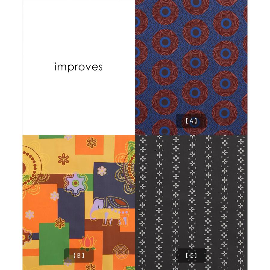 オープンカラーシャツ メンズ ルーズフィット 半袖シャツ 幾何学模様 総柄プリント 柄シャツ 開襟シャツ とろみ オーバーサイズ ビッグサイズ 大きめ ゆったり | improves | 24