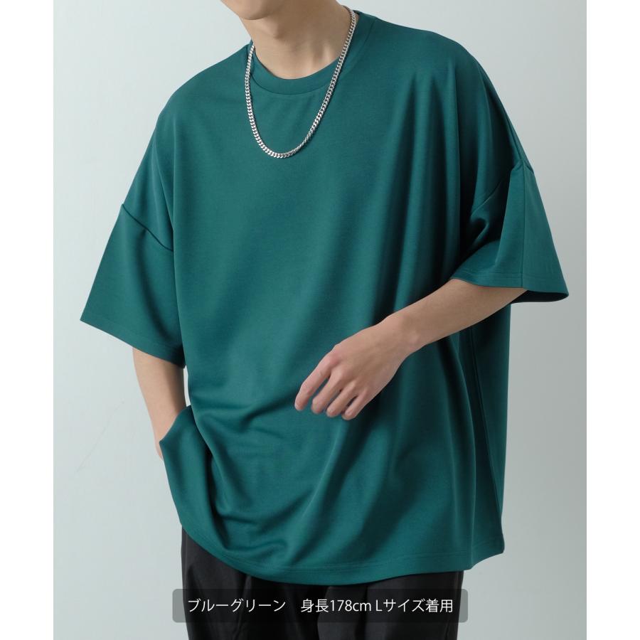 半袖Tシャツ メンズ NULL ヌル ポンチ ドルマンスリーブ カットソー ビッグ オーバーサイズ きれいめ カジュアル シンプル ノームコア ナチュラル モード 韓国 | improves | 10