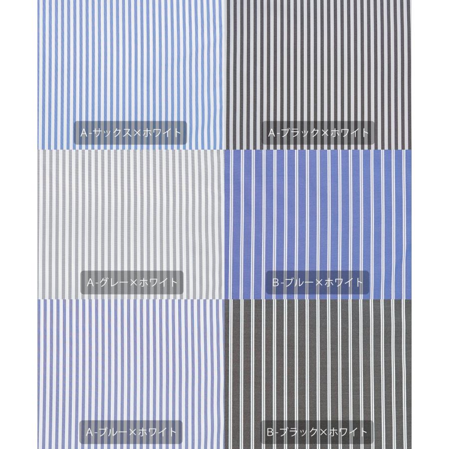 長袖シャツ メンズ NULL ヌル ストライプ レギュラーカラー 速乾 接触冷感 イージーケア ビッグサイズ オーバーサイズ 大きめ カジュアル ストリート | improves | 23