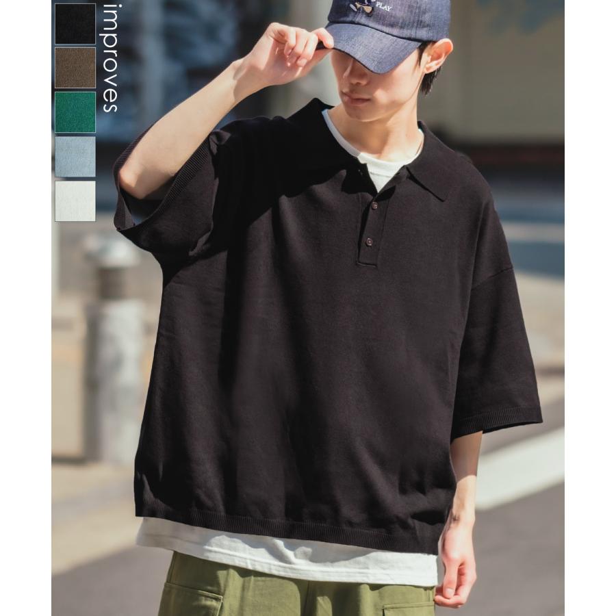 improves（インプローブス） ポロシャツ メンズ NULL ヌル ニット