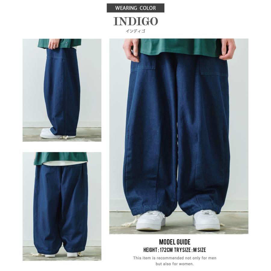 improves（インプローブス） デニムパンツ メンズ UAU ワオ バルーン