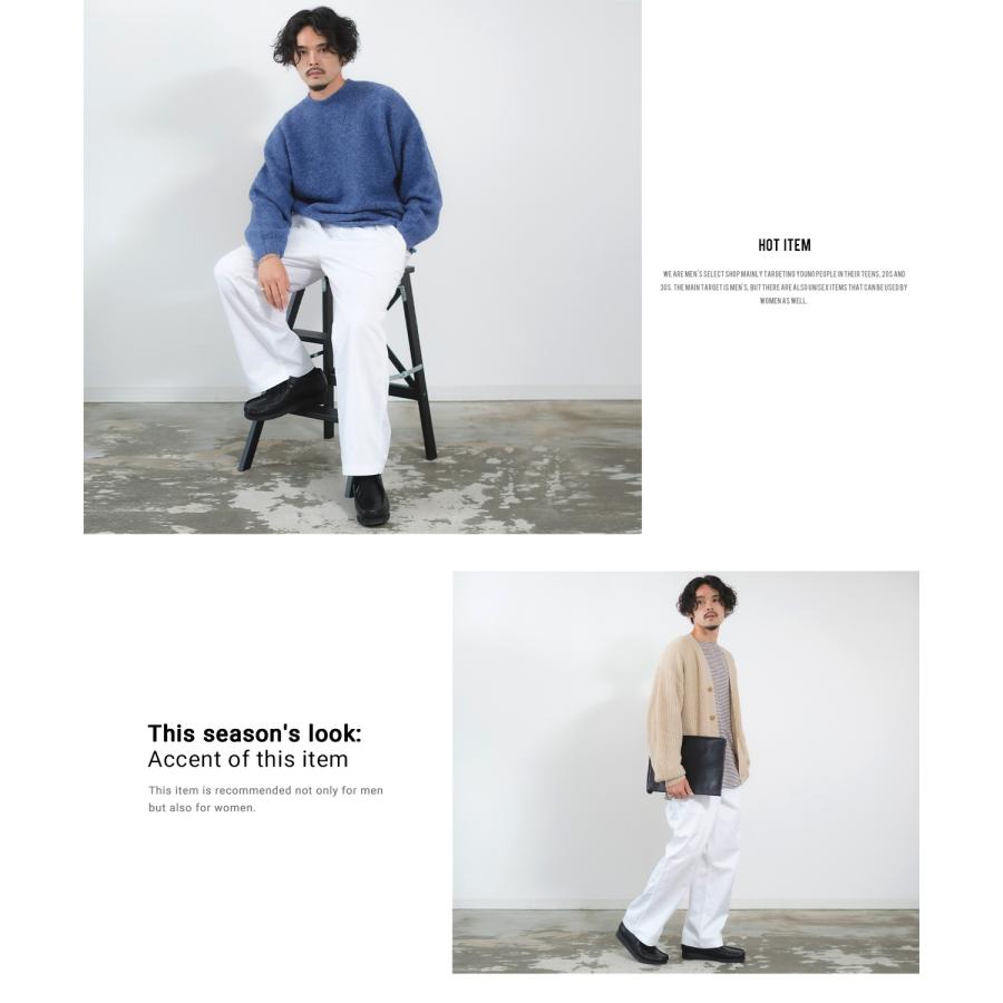 チノパン メンズ UAU ワオ ワイドパンツ チノパンツ ストレートパンツ イージーパンツ スケーターパンツ アメカジ カジュアル ストリート 韓国ファッション | improves | 11