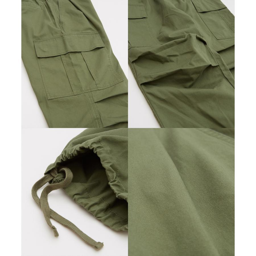 カーゴパンツ メンズ 極太 コットン ミリタリーパンツ カラーパンツ ワイドパンツ イージーパンツ 大きいサイズ ゆったり 韓国ファッション ストリート | improves | 23