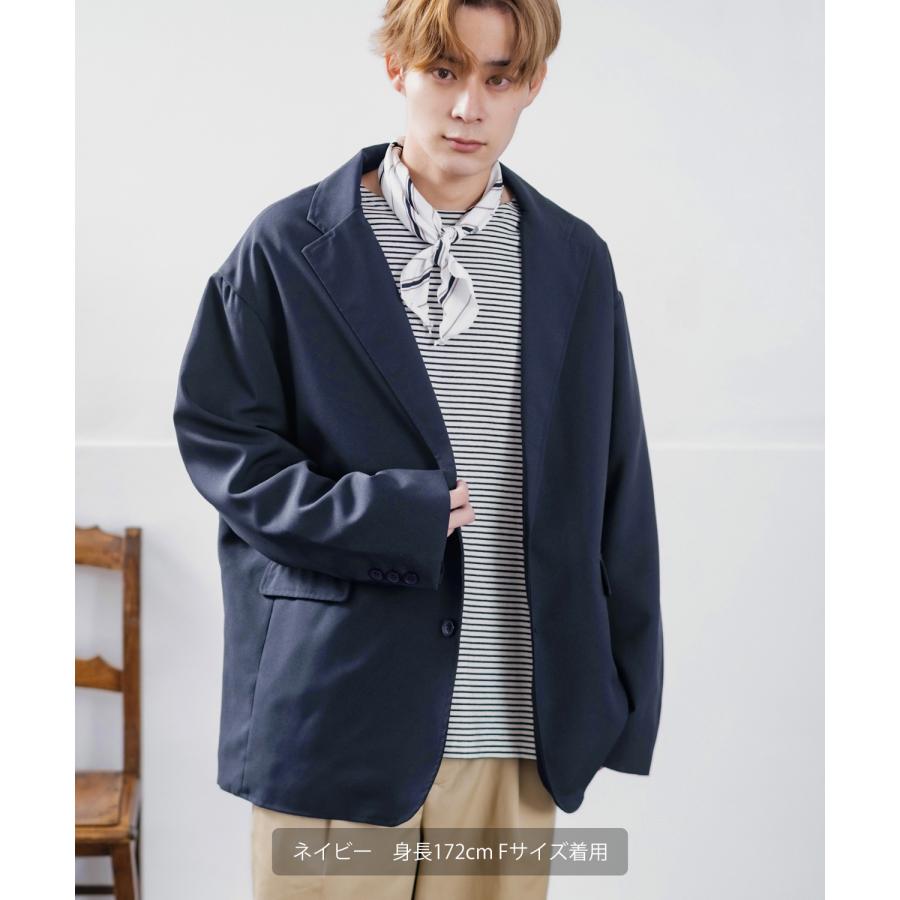 ジャケット メンズ NULL ヌル テーラードジャケット セットアップ オーバーサイズ ビッグサイズ ゆったり シンプル ベーシック カジュアル ストリート きれいめ | improves | 10