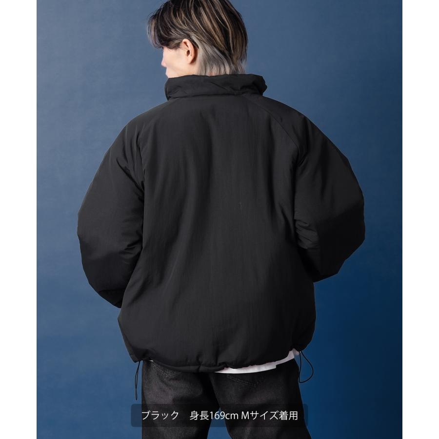 ダウンジャケット メンズ 中綿 ナイロン レベル7 ミリタリー ジャンパー ブルゾン アウター 防寒 オーバーサイズ ビッグサイズ 大きいサイズ ゆったり アメカジ | improves | 07