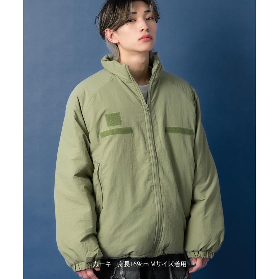 ダウンジャケット メンズ 中綿 ナイロン レベル7 ミリタリー ジャンパー ブルゾン アウター 防寒 オーバーサイズ ビッグサイズ 大きいサイズ ゆったり アメカジ | improves | 11