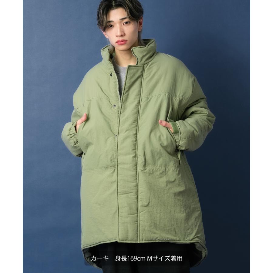 ダウンジャケット メンズ 中綿 ナイロン モンスターパーカー ダウンコート ミリタリー アウター 防寒 オーバーサイズ ビッグサイズ 大きいサイズ ゆったり | improves | 13