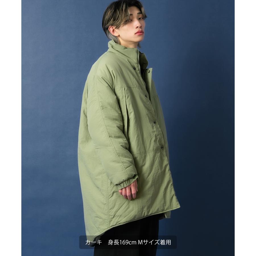 ダウンジャケット メンズ 中綿 ナイロン モンスターパーカー ダウンコート ミリタリー アウター 防寒 オーバーサイズ ビッグサイズ 大きいサイズ ゆったり | improves | 15