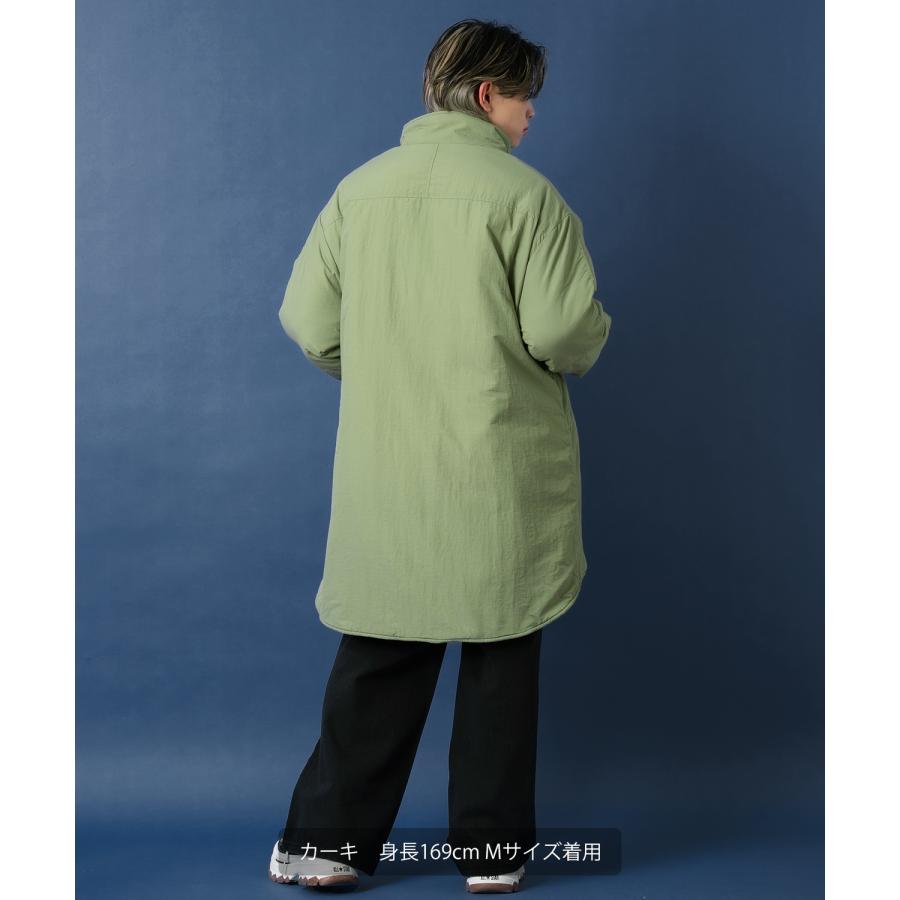 ダウンジャケット メンズ 中綿 ナイロン モンスターパーカー ダウンコート ミリタリー アウター 防寒 オーバーサイズ ビッグサイズ 大きいサイズ ゆったり | improves | 18