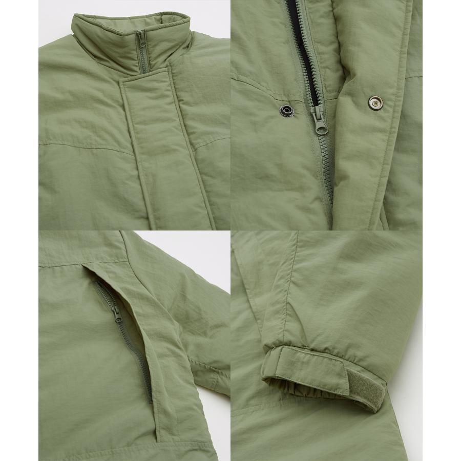 ダウンジャケット メンズ 中綿 ナイロン モンスターパーカー ダウンコート ミリタリー アウター 防寒 オーバーサイズ ビッグサイズ 大きいサイズ ゆったり | improves | 20