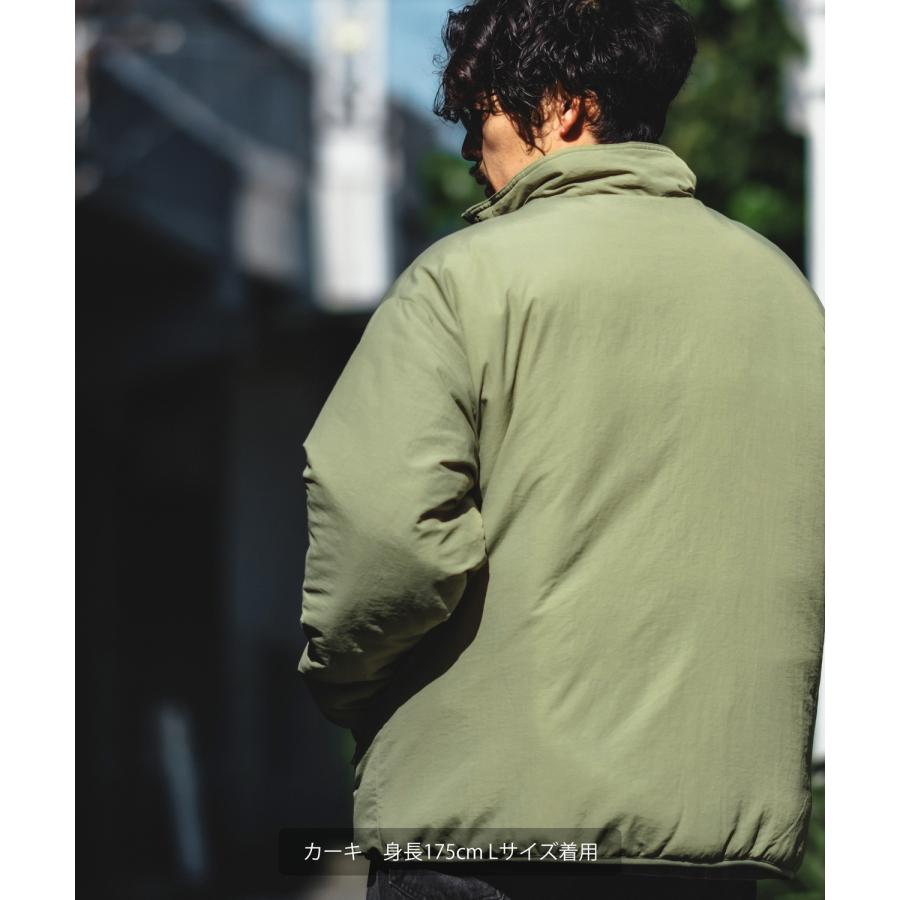 ダウンジャケット メンズ 中綿 ナイロン ハーフジップ ジャンパー ブルゾン アウター 防寒 オーバーサイズ ビッグサイズ 大きいサイズ ゆったり カジュアル | improves | 17