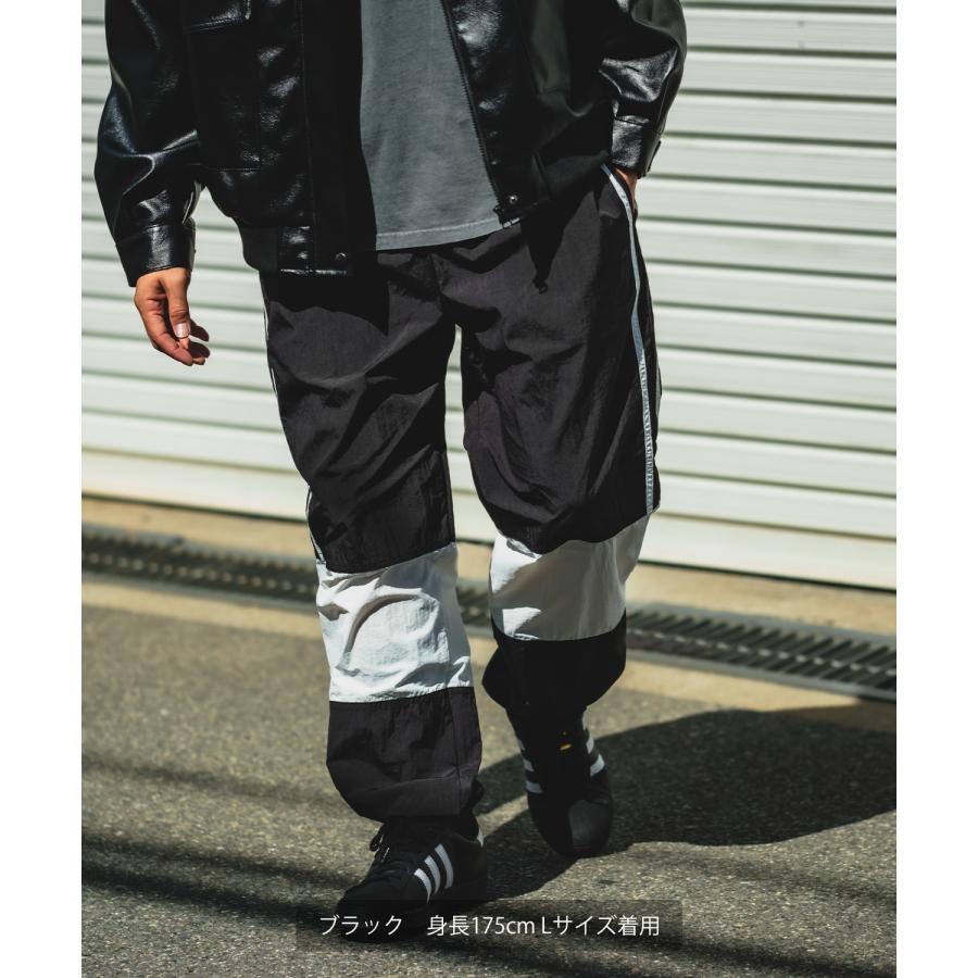 ジョガーパンツ メンズ ナイロン タスラン ジャージ トレーニング イージーパンツ ワンマイル オーバーサイズ ビッグサイズ 大きいサイズ ゆったり | improves | 04