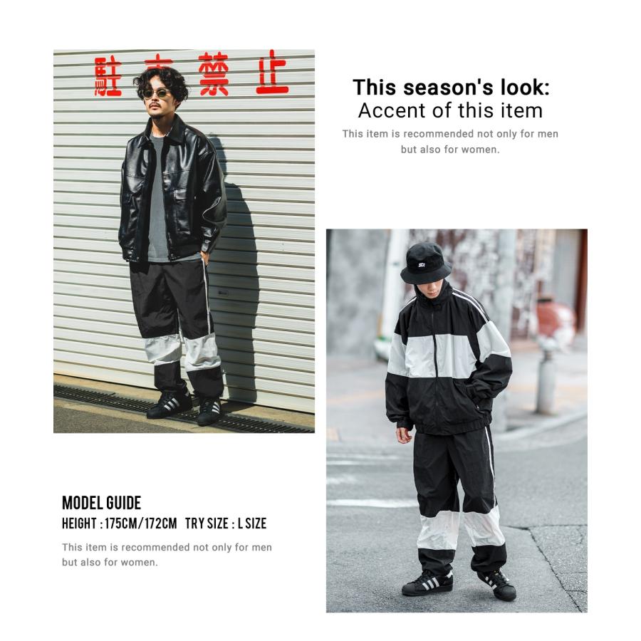 ジョガーパンツ メンズ ナイロン タスラン ジャージ トレーニング イージーパンツ ワンマイル オーバーサイズ ビッグサイズ 大きいサイズ ゆったり | improves | 06