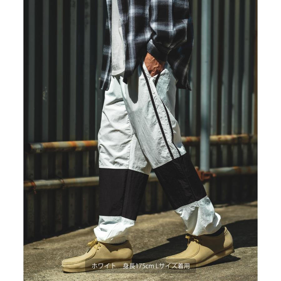 ジョガーパンツ メンズ ナイロン タスラン ジャージ トレーニング イージーパンツ ワンマイル オーバーサイズ ビッグサイズ 大きいサイズ ゆったり | improves | 11