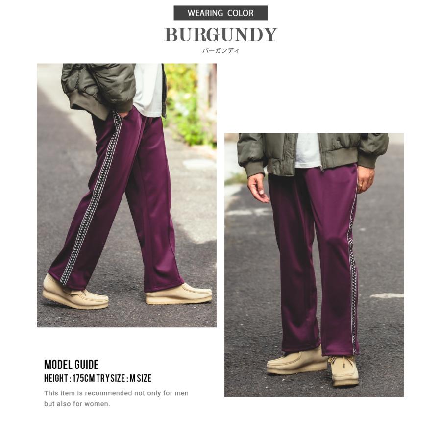 トラックパンツ メンズ NULL ヌル テープ ライン ジャージ イージーパンツ トレーニングパンツ ストリート 韓国ファッション スケーター 古着MIX レトロ | improves | 15