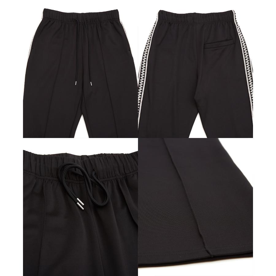 トラックパンツ メンズ NULL ヌル テープ ライン ジャージ イージーパンツ トレーニングパンツ ストリート 韓国ファッション スケーター 古着MIX レトロ | improves | 21