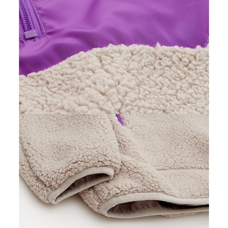 ボアジャケット メンズ UAU ワオ スタンドカラー ブルゾン アウター オーバーサイズ 大きめ アウトドア カジュアル ストリート 韓国ファッション スケーター | improves | 22