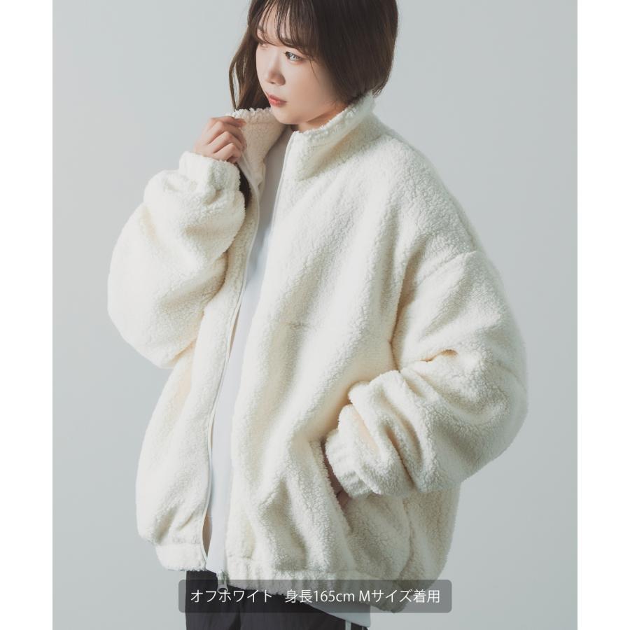 ボアジャケット アウトレット サイズm ホワイト アニュアンス anuans