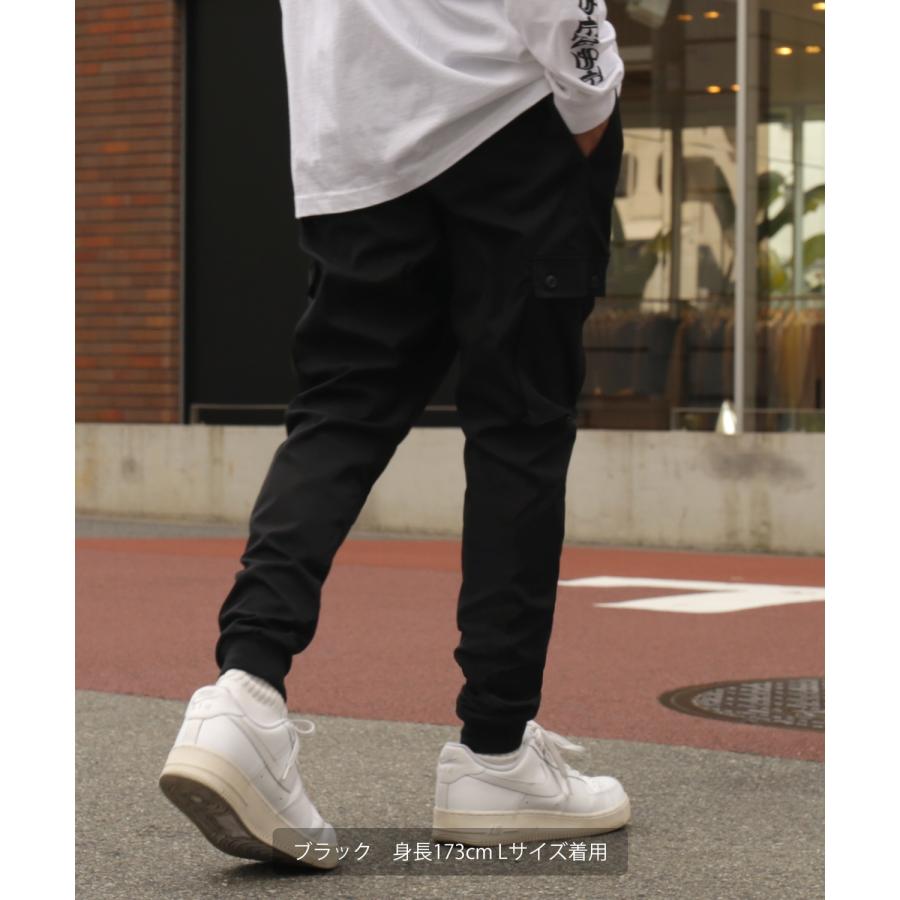 カーゴパンツ メンズ レディース NULL サルエル ジョガー イージー  テーパード  ストレッチ アメカジ カジュアル スケーター ストリート 韓国ファッション | improves | 11