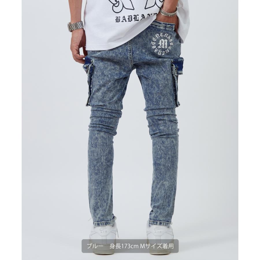 カーゴパンツ メンズ レディース NULL ヌル  ロゴ スリム ジョガー イージー  テーパード  ストレッチ アメカジ カジュアル スケーター ストリート 韓国 | improves | 15