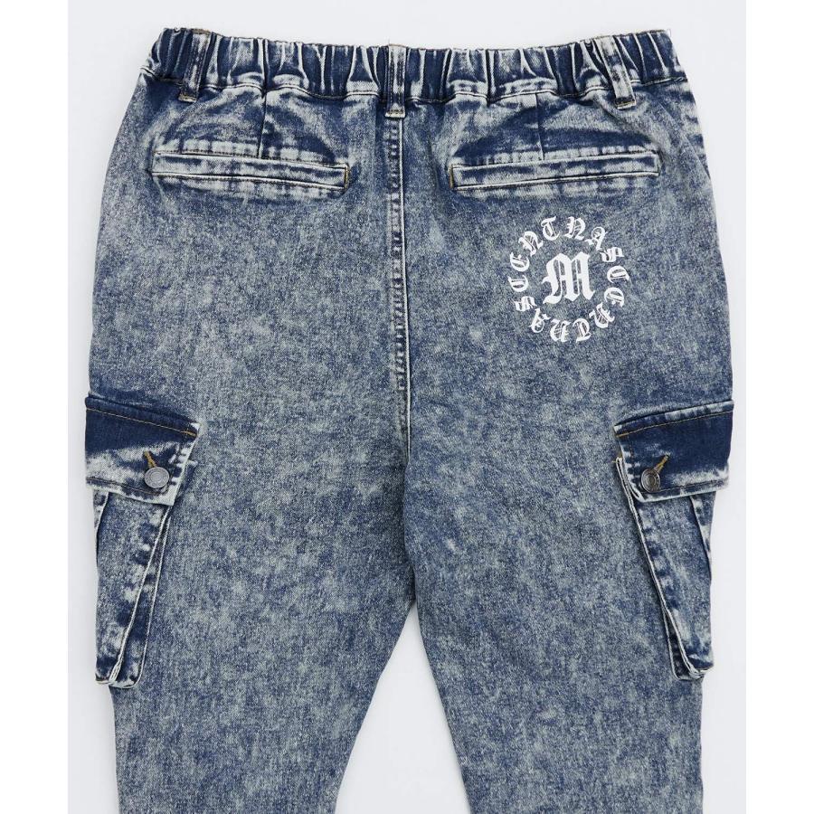 カーゴパンツ メンズ レディース NULL ヌル  ロゴ スリム ジョガー イージー  テーパード  ストレッチ アメカジ カジュアル スケーター ストリート 韓国 | improves | 19