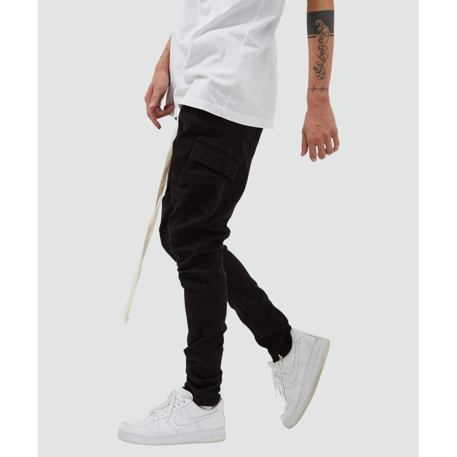 スキニーフィット 裾ジップ カーゴパンツ メンズ | improves | 07