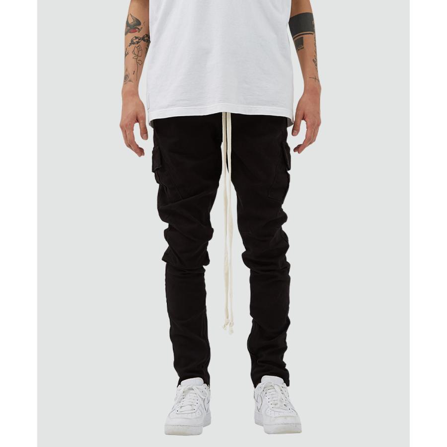 スキニーフィット 裾ジップ カーゴパンツ メンズ | improves | 09