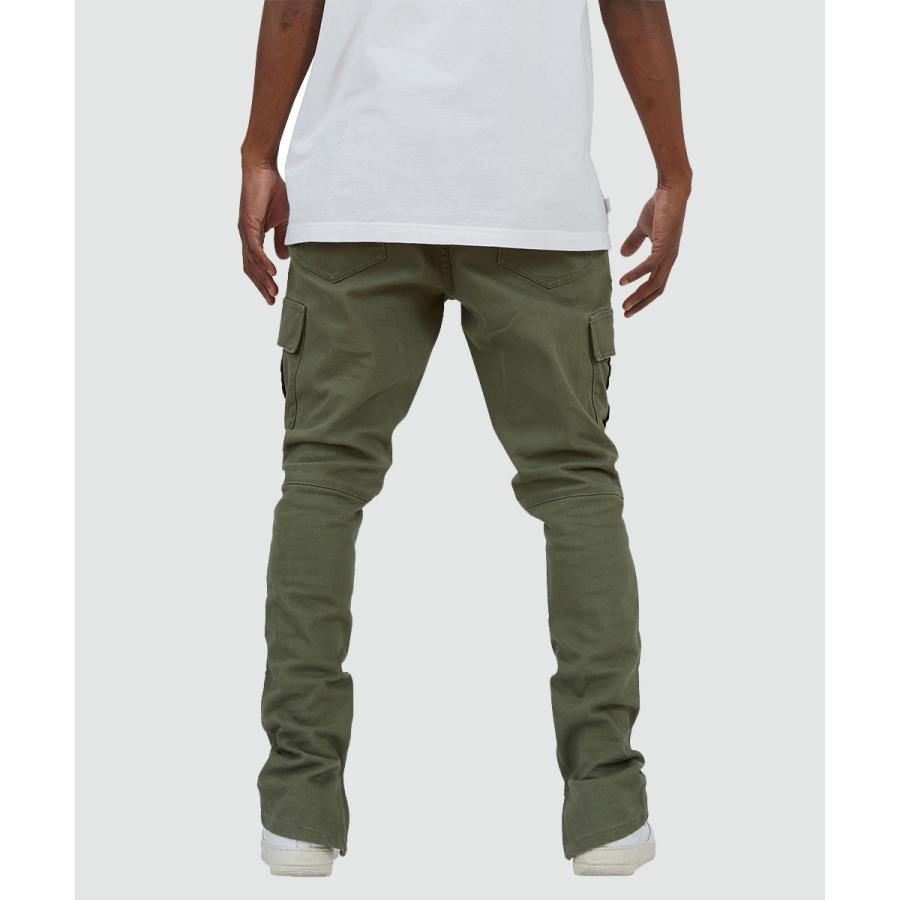 スキニーフィット 裾ジップ カーゴパンツ メンズ | improves | 06