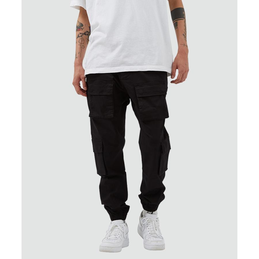 テーパードフィット マルチポケット カーゴ ジョガーパンツ メンズ | improves | 03